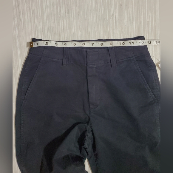 GAP Mid Rise Downtown Khakis Black Pants 00 PETITE NWT RT$70 Comfy Work Casual - Picture 10 of 12